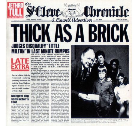 JETHRO TULL - Thick As A Brick / LP Vinyl