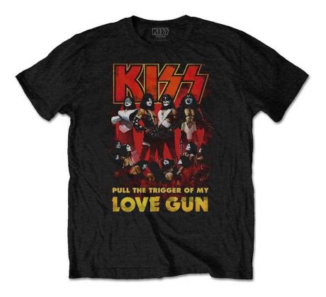 Tričko KISS - Love Gun Glow (t-shirt)