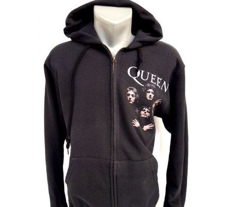 Mikina Queen - Logo + Band (Hoodie)