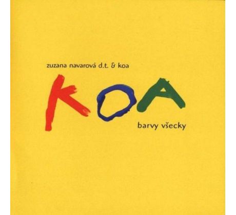 Navarová Zuzana & KOA - Barvy Všecky (CD) audio CD album