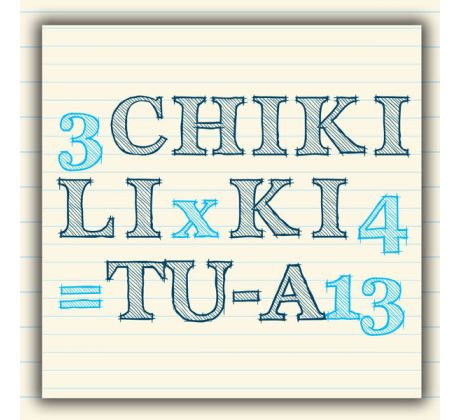 Chiki Liki Tua - 3 X 4 = 13 (CD) audio CD album