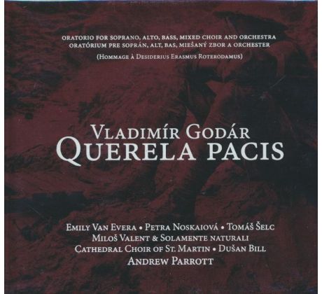 Godár Vladimír - Querela Pacis (CD) audio CD album