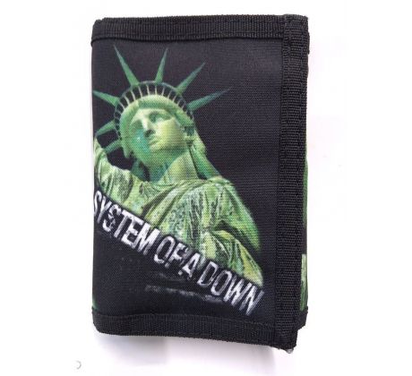 System Of A Down - Freedom (wallet/ peňaženka) CDAQUARIUS.COM Rock Shop