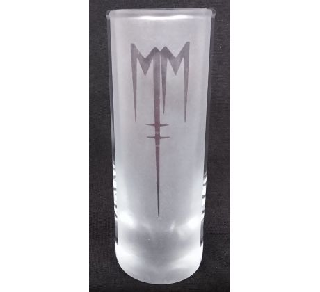 Marilyn Manson (shot glass/ poldecák) CDAQUARIUS.COM Rock Shop