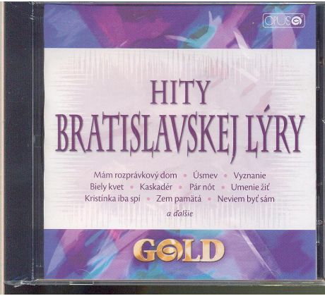 Gold hity Bratislavskej Lýry (CD) audio CD album CDAQUARIUS.COM