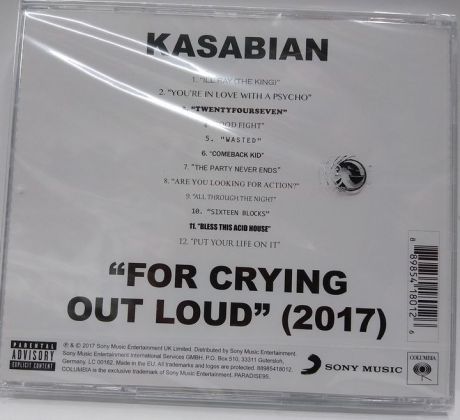 Kasabian - For Crying Out Loud (CD) audio CD album CDAQUARIUS.COM