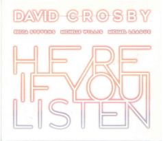 Crosby David - Here If You Listen (CD) audio CD album