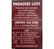 Paradise Lost - Believe In Nothing (remixes, Limited Edition) (CD) audio CD album