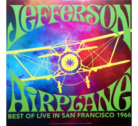 Jefferson Airplane - Best Of Live San Francisco 1966 (unofficial release) / LP Vinyl