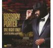 Porter Gregory - One Night Only (CD) audio CD album