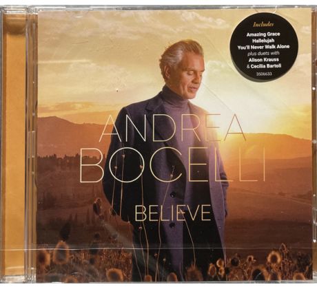 Bocelli Andrea - Believe (CD) audio CD album