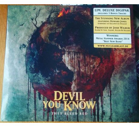 Devil You Know - They Bleed Red /Ltd. Deluxe Digipack/ (CD) audio CD album