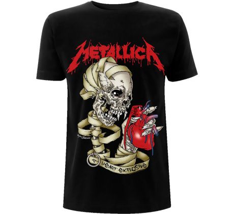 Tričko Metallica - Heart Explosive (t-shirt)