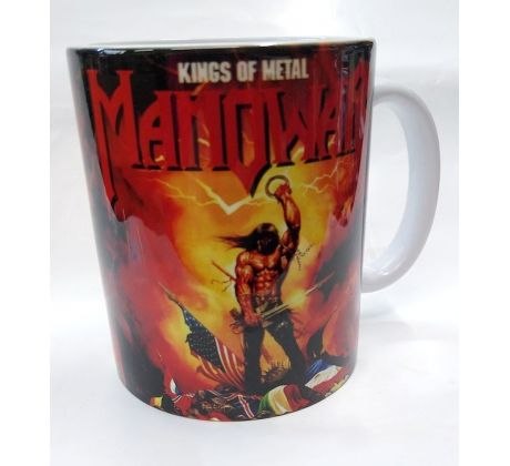 Manowar - Kings Of Metal (mug/ hrnček) I CDAQUARIUS.COM Rock Shop