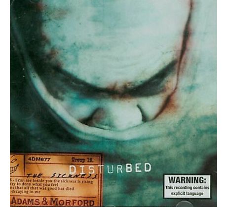 Disturbed - The Sickness (CD) Audio CD album