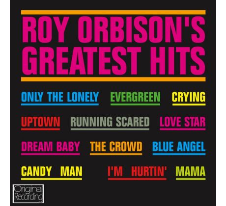 Orbison Roy - Greatest Hits (CD) Audio CD album