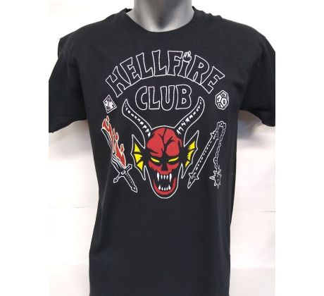 Tričko Stranger Things - Hellfire Club (t-shirt)