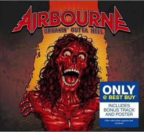 Airbourne - Breakin´ Outta Hell /Ltd. Edit.+Poster+Bonus Track/ (CD) Audio CD album