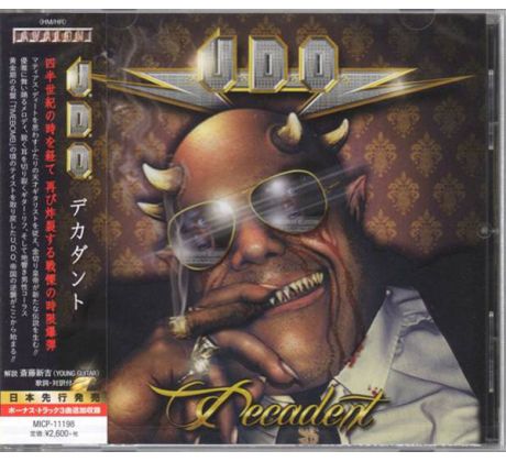 U.D.O. - Decadent / Japan Edit. (CD) Audio CD album