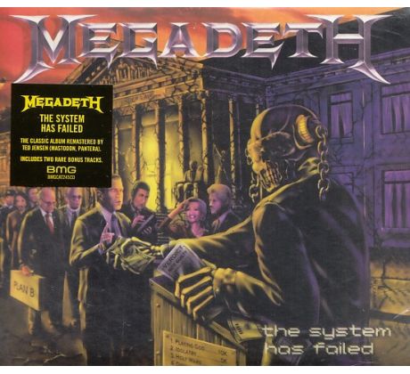 Megadeth - The System Has Failed (CD) Audio CD album