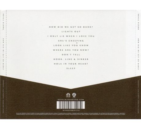 Royal Blood - How Did We Get So Dark (CD) Audio CD album