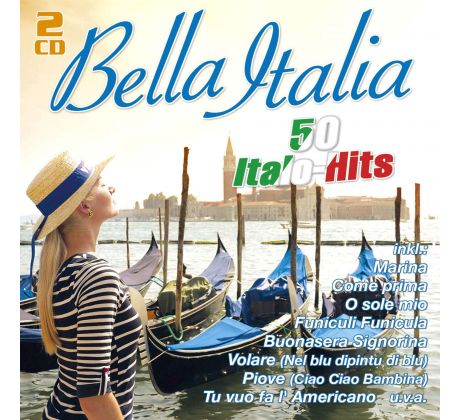 V.A. - Bella Italia 50 Italo Hits (2CD) Audio 2CD album