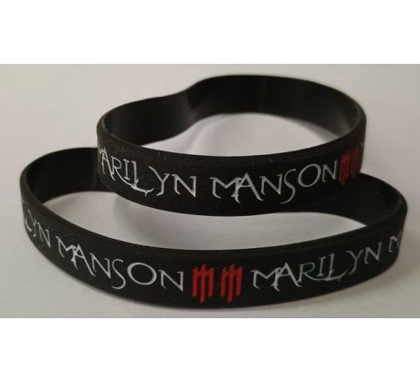 Marilyn Manson - Logo (bracelet/náramok)