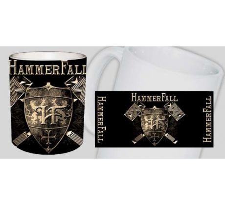 Hammerfall - Logo (mug/ hrnček) I CDAQUARIUS.COM Rock Shop