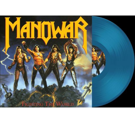 Manowar - Fighting The World (Ltd. Translucent Blue Vinyl) / LP Vinyl Manowar