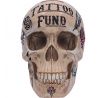 Lebka - Tattoo Fund (Bone Skull) (gothic) ozdobné gotické poháre, figúrky a lebky