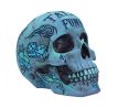 Skull - Tattoo Fund (Blue Skull) (gothic) ozdobné gotické poháre, figúrky a lebky