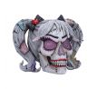 Lebka - Witchy Doll Skull (Grey) (gothic) ozdobné gotické poháre, figúrky a lebky