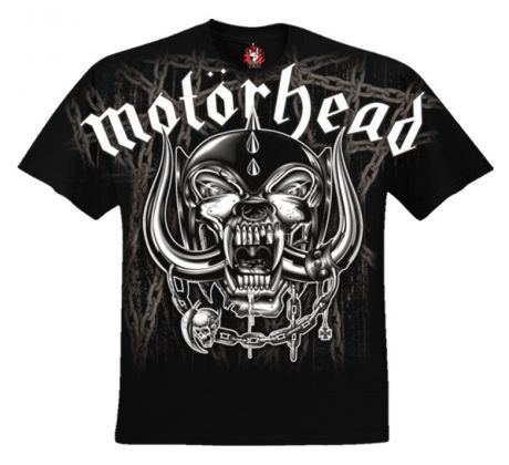 tričko Motorhead - Skull - fullprint (t-shirt)