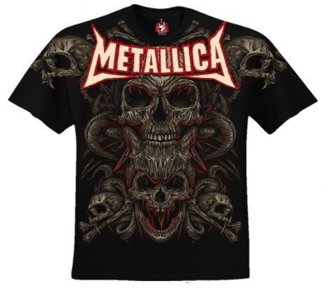 tričko Metallica - Dead Faces (fullprint) (t-shirt)