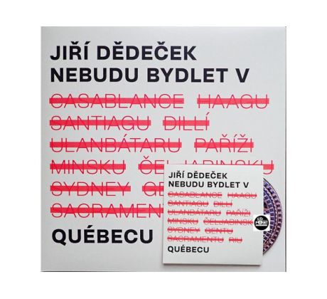 Dědeček Jiří – Nebudu Bydlet V Québecu / LP Vinyl album