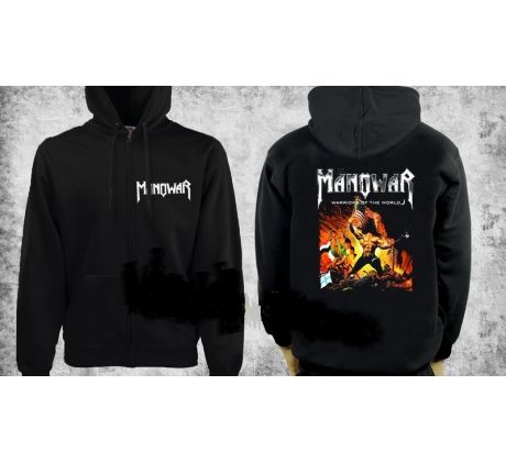 mikina Manowar - Warriors Of The World (Zip Hoodie) I CDAQUARIUS.COM