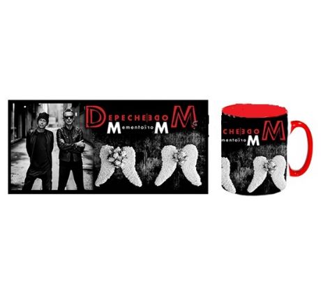 DEPECHE MODE - Memento Mori Cover & Band RED (mug/ hrnček) I CDAQUARIUS.COM Rock Shop