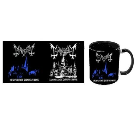 Hrnček Mayhem - De Mysteriis Dom Sathanas - BLACK (mug/ hrnček)