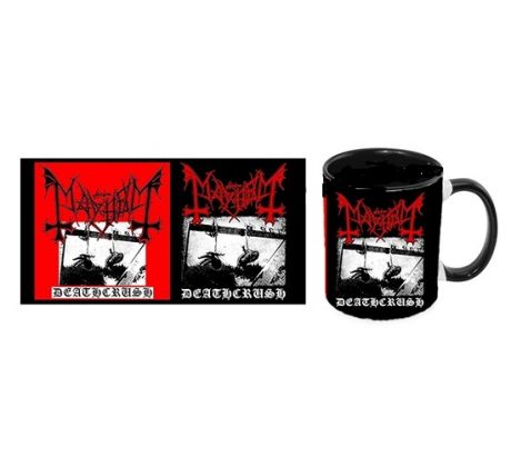 Hrnček Mayhem - Deathcrush - BLACK (mug/ hrnček)