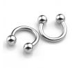 Body Piercing - Septum - Gulička 3mm - SILVER Podkovička I CDAQUARIUS.COM Rock Shop