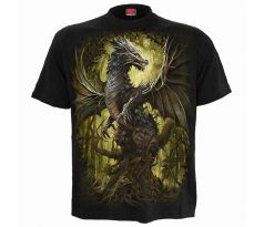 tričko Spiral Oak Dragon (men´s t-shirt) I Dark Goth Metal