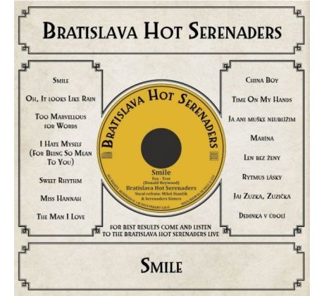 Vinyl Bratislava Hot Serenaders - Smile / LP