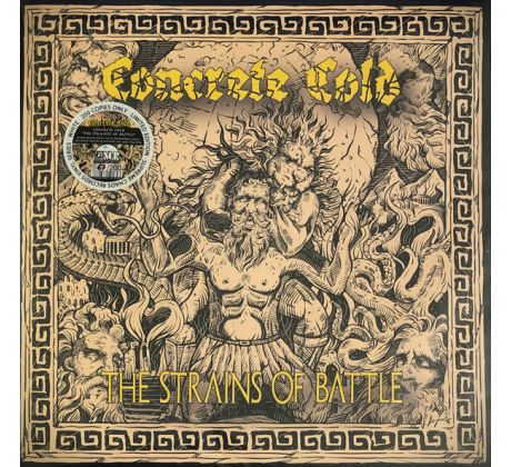 Concrete Cold - The Strains Of Battle /Yellow Vinyl / LP Vinyl