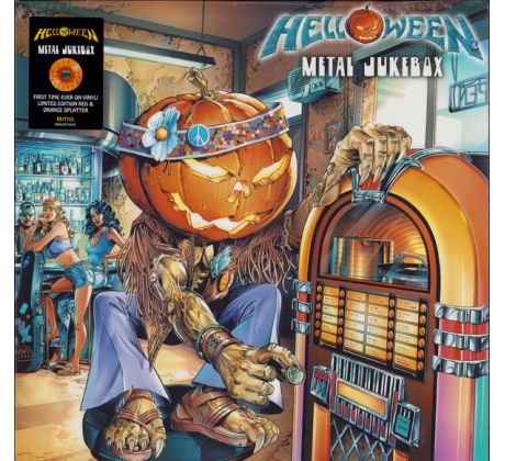 Helloween - Metal Jukebox /Limited Orange, Red Splatter Vinyl / LP Vinyl