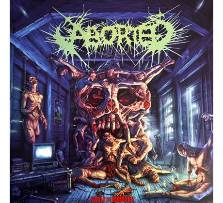 Aborted - Vault Of Horrors - Purple/Black Splatter Vinyl / LP Vinyl