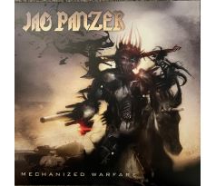 Jag Panzer - Mechanized Warfare - Orange/ Black Marbled Vinyl / LP Vinyl